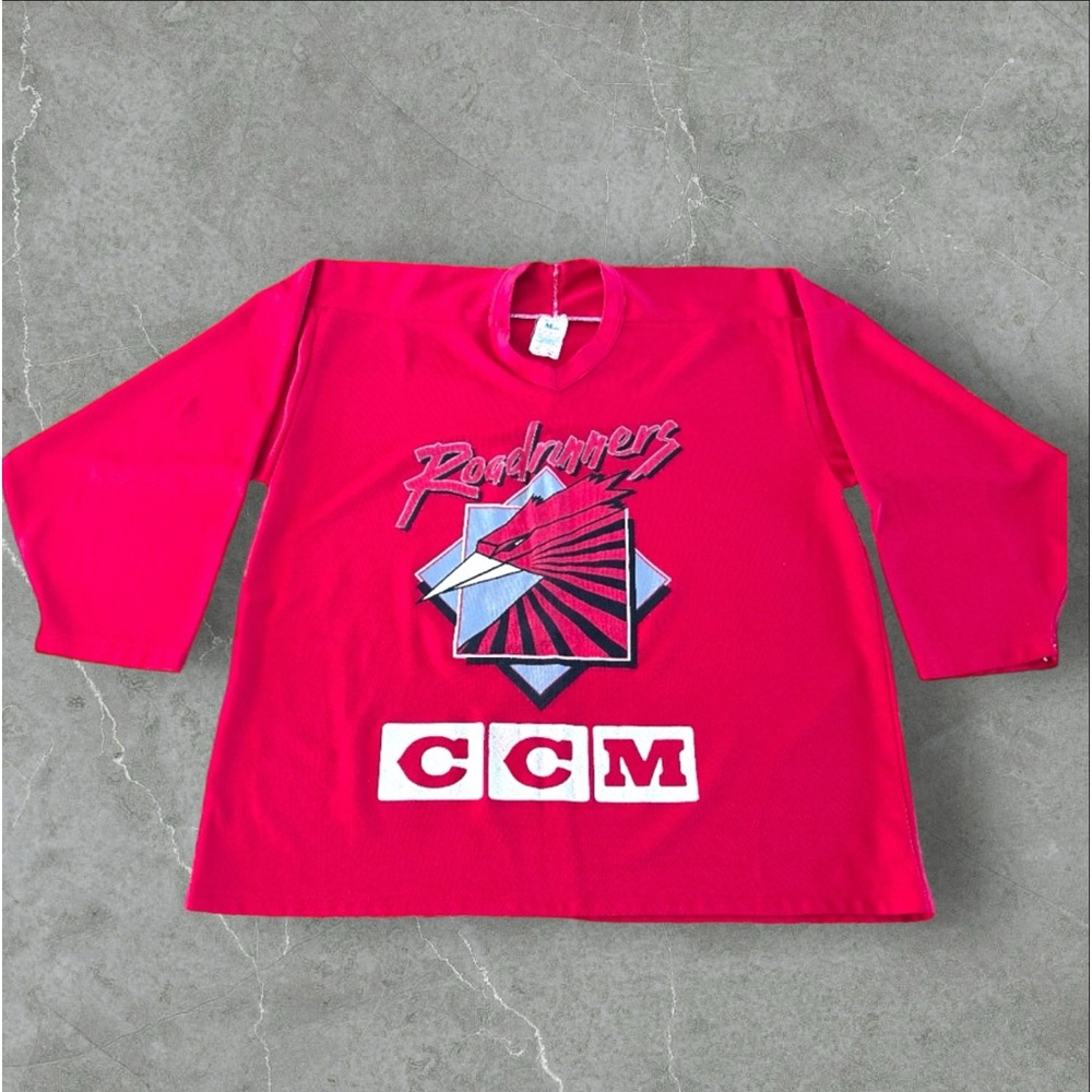 🍁 - Vintage 90’s Montreal Roadrunners Jersey Roller Hockey Size XL 🍁